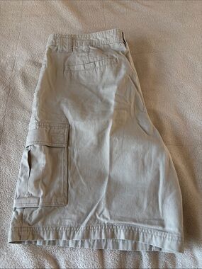 Faded Glory Light Khaki Cargo Shorts